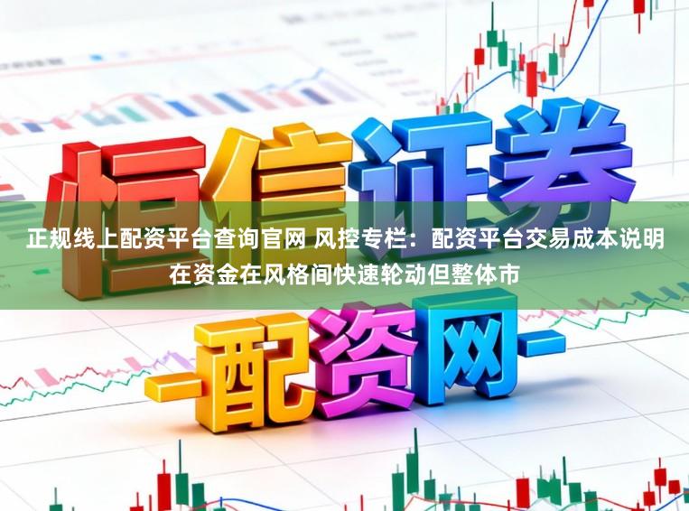 正规线上配资平台查询官网 风控专栏：配资平台交易成本说明在资金在风格间快速轮动但整体市