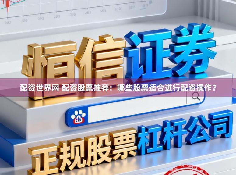 配资世界网 配资股票推荐：哪些股票适合进行配资操作？